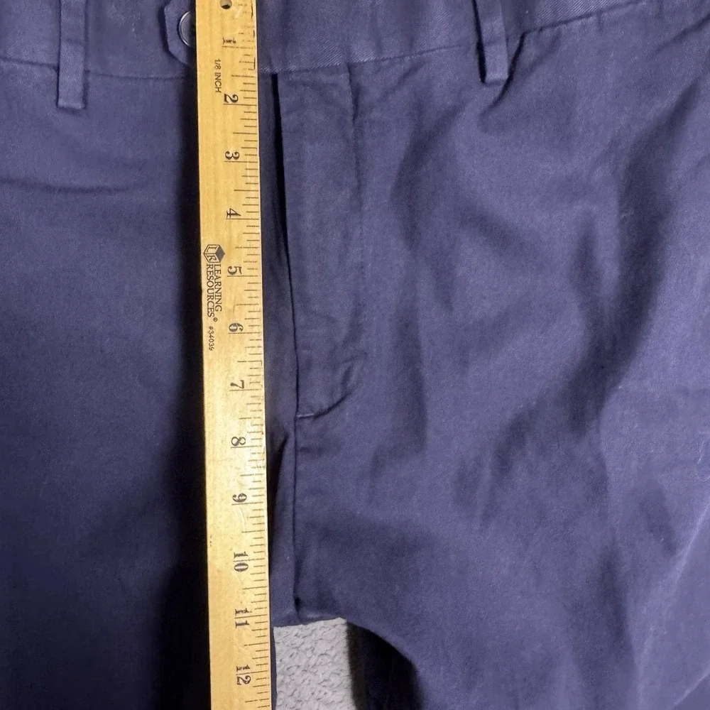 Banana Republic Pants Mens 34S Tailored Slim Olimpias Fabrics Indigo Trouser